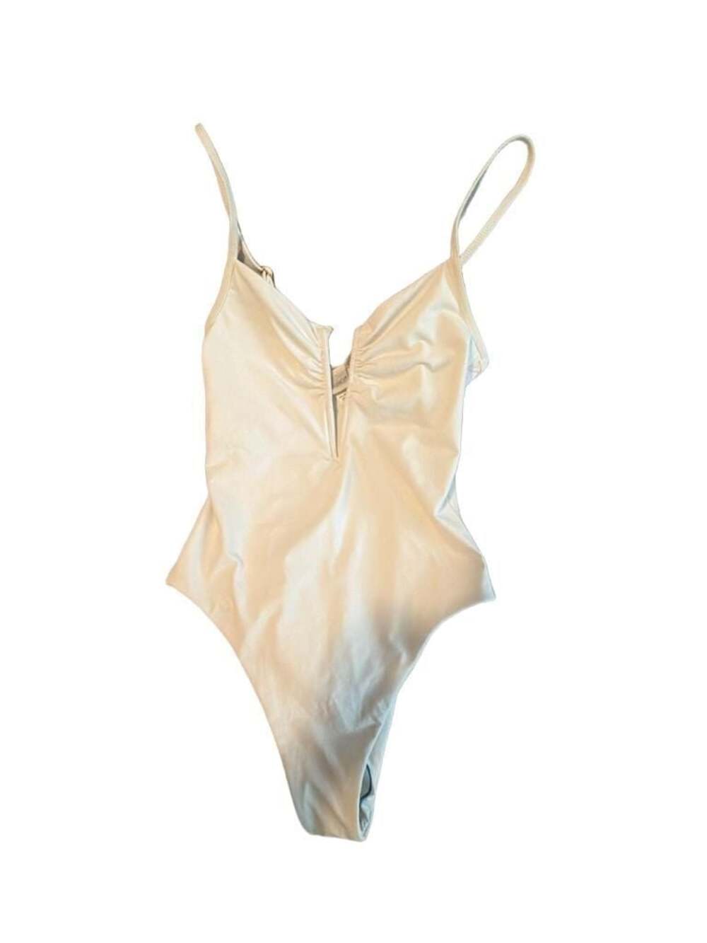 L*Space Roxanne One-Piece Swimsuit in Shine Bone